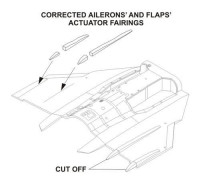 CMK 4305 JAS-39C Gripen – Corrected Ailerons and Flaps 1/48