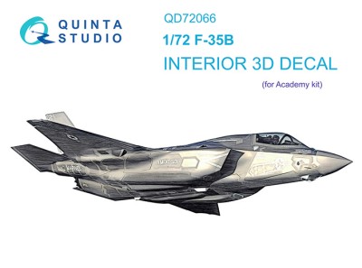 Quinta studio QD72066 F-35B (Academy) 1/72