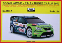 REJI MODEL DECRJ2434A 1/24 Ford Focus WRC 06 - Rally Monte Carlo 2007