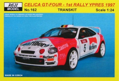 Reji Model 162 Transkit Celica GT-Four 1st Rally Ypres 1997 1/24