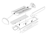 CMK 7187 Canberra PR Mk.9 Bomb bay for Airf. 1/72