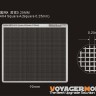 Voyager Model TE084 MESH 4X4 Square A(Square 0.25mm)