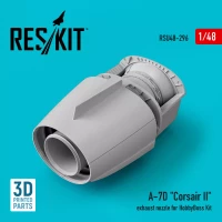 Reskit U48296 A-7D 'Corsair II' exh.nozzle (HOBBYB) 1/48