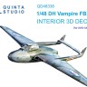 Quinta studio QD48338 DH Vampire FB.5/FB.9 (Airfix) 1/48