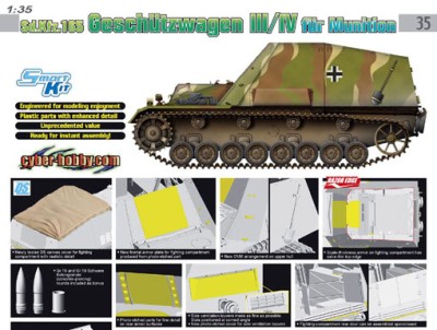 Dragon 6151 SdKfz 165 Geschutzwagen III/IV 1/35