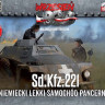 First To Fight FTF-048 SdKfz 221 German light armoured vehicle 1/72