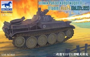 Bronco CB35124 Panzerkampfwagen II (Flamm) Ausf.E 1/35