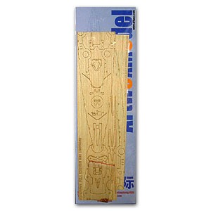 Artwox Model AW10007 DKM Bismarck wooden sheet 1:350