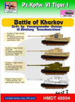 Hm Decals HMDT48004 1/48 Decals Pz.Kpfw.VI Tiger I Battle of Kharkov 3