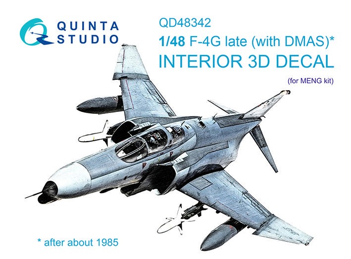 Quinta studio QD48342 F-4G late (Meng) 1/48