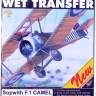 HGW 232018 STENCILS Sopwith F.1 Camel 'Clerget' 1/32
