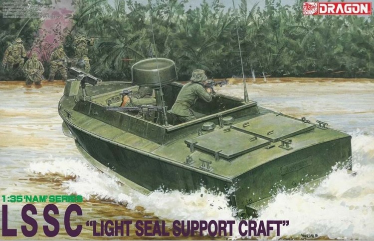 Dragon 3301 US LSSC (light seal support craft) 1/35