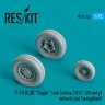 Reskit 72353 F-15 C,D Eagle late - US only wheels weighted 1/72