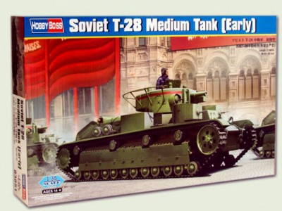 Hobby Boss 83851 Soviet T-28 Medium Tank (Early) 1/35