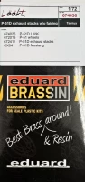 Eduard 674036 BRASSIN P-51D exh.stacks w/o fairing LooKplus 1/72