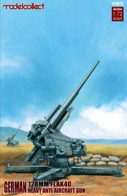 Modelcollect UA72094 German 128mm Flak 40 Heavy Anti-Aircraft Gun 1/72