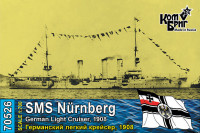 Combrig 70526 German Nurnberg Light Cruiser, 1908 1/700