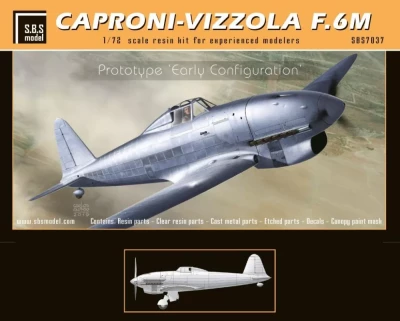 Sbs Model M7037 Caproni-Vizzola F.6M 'Early Config.' (resin) 1/72