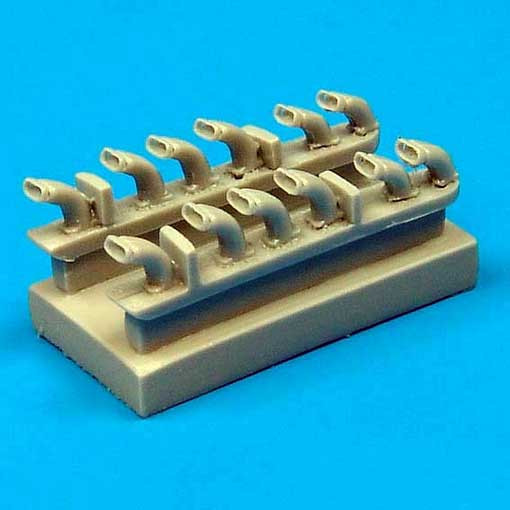 QuickBoost QB48027 Fw 190D-9 exhausts 1/48