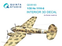 Quinta studio QD35183 He 111H-6 (Border Model) 1/35