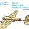 Quinta studio QD35183 He 111H-6 (Border Model) 1/35
