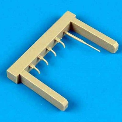 QuickBoost QB48327 F1M2 Pete pitot tube &amp; tie rods 1/48