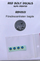 Maestro Models MMCRB4801 1/48 Forsokscentralen badge (Alps printed decals)