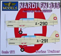 LF Model 72101 Nardi FN.315 w/ Hirth HM508D (Swiss Trainer) 1/72