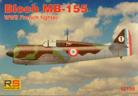 RS Model 92199 Bloch MB-155 (5x camo) 1/72