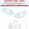 Peewit M72261 Canopy Маска Spitfire Mk.XIVc (SWORD) 1/72