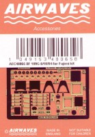 Airwaves (etched) AEC48065 Messerschmitt Bf-109G series 1/48