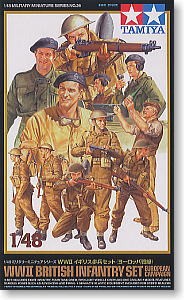 Tamiya 32526 WWII British Infantry Set 1/48