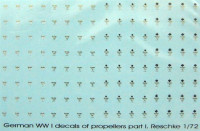 LF Model LFM-C72.101 1/72 Decals German WWI propeller labels - Part I