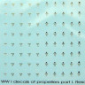 LF Model C72101 Decals German WWI propeller labels - Part I 1/72
