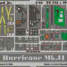 Eduard FE253 Hurricane Mk.II (HAS) 1/48 фототравление Zoom Цветное