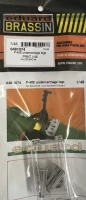 Eduard 6481074 BRASSIN P-40E undercarriage legs PRINT (EDU) 1/48