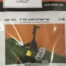 Eduard 6481074 BRASSIN P-40E undercarriage legs PRINT (EDU) 1/48