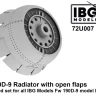 IBG Models U7207 Radiator w/ open flaps for Fw 190D-9 (3D-Pr.) 1/72