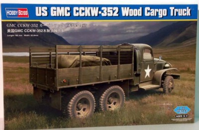 Hobby Boss 83832 US GMC CCKW-352 Wood Cargo Truk (Короткий кузов, 6x6) 1/35