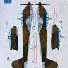 LF Model M4837 Mask Messerschmitt Me 410 (REV/MENG) 1/48