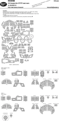 New Ware M1388 Mask HP.52 Hampden B.Mk.I EXPERT (ICM) 1/48