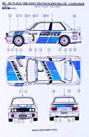 Reji Model 43083 1/43 BMW M3 - 1990 ADAC Deutschland Rallye