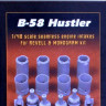 SBS Model 48072 B-58 Hustler seamless eng. intakes (REV/MONO) 1/48