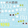 Star Decals 35-C1310 US Armored Mix # 3.15th Tank Battalion, 6th Armored Division in Europe. M4 Sherman, M5A1 Stuart and M3A1 Halftrack 1/35