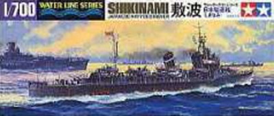 Tamiya 31408 Яп.эсминец Shikinami 1/700