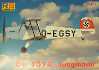 Rs Model 92192 Bucker Bu-131 A 'Jungmann' (5x camo) 1/72