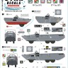 Star Decals 72-A1178 D-Day DUKW.British Amphibians # 3.101 Coy (GT) and 377 Coy (GT) RASC 1/72