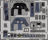 Eduard 33059 BAC Lightning F.6 interior S.A. 1/32 TRU