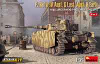 Miniart 35333 Pz.Kpfw.IV Ausf.G-Last/H-Early w/ Inter.Kit 1/35