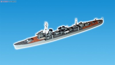 Aoshima 011102 Kanmusu Destroyer Kagero 1:700